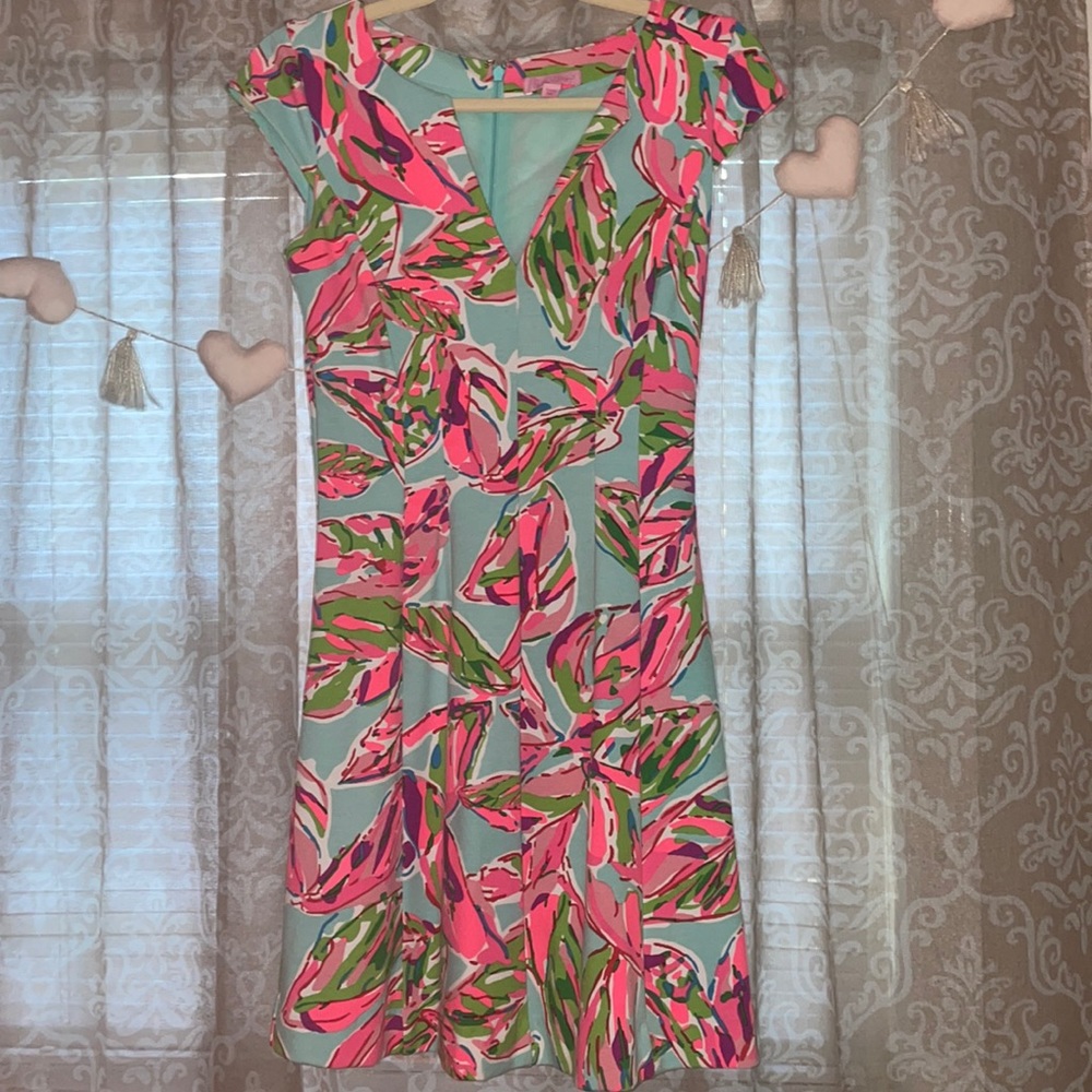 Lilly Pulitzer Briella fit & flare cap sleeve dress